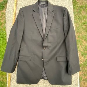Lauren Ralph Lauren Black Wool Blazer size 42L 42 Long